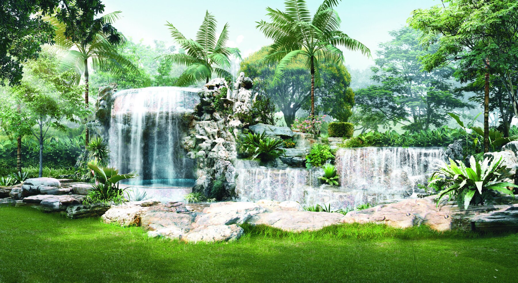 Waterfall (artist’s impression)